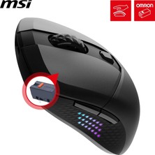 Msı Gg Versa 300 Elıte Wıreless 2.4 Ghz Kablosuz Bluetooth 5.3 USB 2.0 Kablosuz Mouse