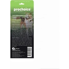 Prochoice Natural Chicken Knotted Bones, Tavuk Etli Düğümlü Köpek Ödül Kemiği 7 Parça