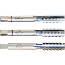 Werka WK260.0352.45450 M45X4.5 DIN352 3’lü Takım Düz El Kılavuzu