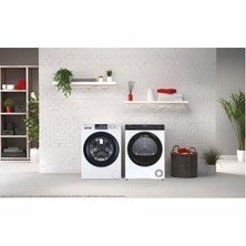 Haier HW100-BP14929A-S Çamaşır MAKINESI-HD100-A2939E-TR 10 kg Wi-Fi + Bluetooth Bağlantılı Isı Pompalı Kurutma Makinesi 10 kg