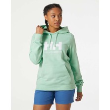 Helly Hansen Kadın HH Logo Hoodie Yumuşak Kumaş ve İki Yan Cep ile Konforlu Seçim