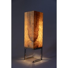 Sade Wooden Lamp Atelier Tuli Laurel Abajur