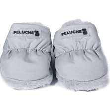 Peluche Grey Parachute Child Slipper Çocuk Günlük Ev Pandufu Par-Cgı Gri