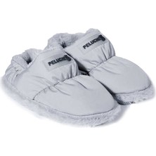 Peluche Grey Parachute Child Slipper Çocuk Günlük Ev Pandufu Par-Cgı Gri