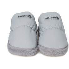 Peluche Grey Parachute Women Slipper Kadın Günlük Ev Pandufu Par-Kgı Gri