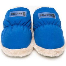 Peluche Blue Parachute Women Slipper Kadın Günlük Ev Pandufu Par-Kmı Mavi