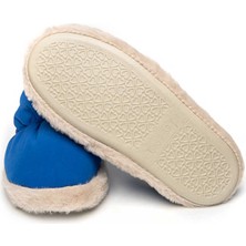 Peluche Blue Parachute Women Slipper Kadın Günlük Ev Pandufu Par-Kmı Mavi