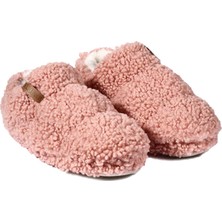 Peluche Pink Teddy Women Slipper Kadın Günlük Ev Pandufu Ted-Kpe Pembe