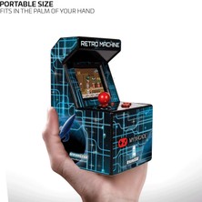 Arcade Taşınabilir Retro 8 Bit Mini Arcade Kabini 200 Dahili Oyun Dahil