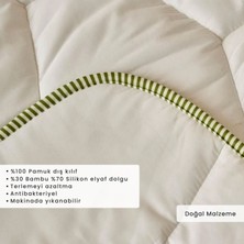 Bella Maison Bambu Yorgan Tek Kişilik Beyaz (155X215 Cm)
