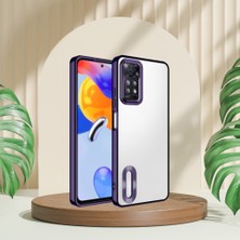 Toptan Bulurum Xiaomi Redmi Note 11 Pro Yanları Renkli Lens Korumalı Logo Gösteren Mega Kılıf