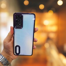 Toptan Bulurum Xiaomi Redmi Note 11 Pro Yanları Renkli Lens Korumalı Logo Gösteren Mega Kılıf