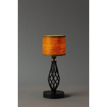 Sade Wooden Lamp Atelier Meşe Ağacından Masa Lambası