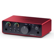 Focusrite Scarlett Solo Gen 4 Ses Kartı (MOSC0032)