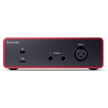 Focusrite Scarlett Solo Gen 4 Ses Kartı (MOSC0032)