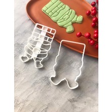 Cestopieno 2'li Bacada Noel Baba Hamur Şekillendirici/kurabiye, Seramik, Polimer Kil, Oyun Hamuru, Karışık Renk