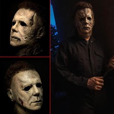 Nessiworld   Michael Myers Lateks Maske - Michael Myers Et Maske Kafaya Tam Geçmeli