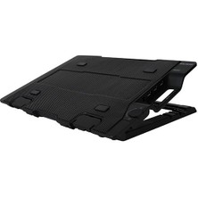 Zalman ZM-NS2000 17 200MM Fanlı Yukseklık Ayarlı Notebook Stand ve Soğutucu