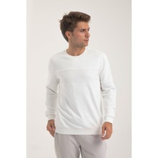 Erkek Üç Iplik Şardonsuz  Sweatshirt