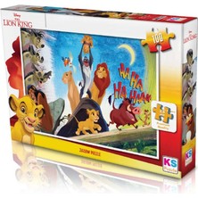 Ks Lion King 100 Parça Puzzle