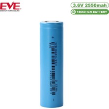 Eve 18650 26V 2.55 Ah 3c Şarj Edilebilir Pil 5'li