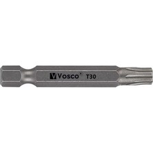 Vosco Bits Uç Matkap Ucu Tornavida Ucu Vidalama Ucu T30 50 mm  - 1 Adet