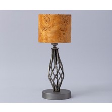 Sade Wooden Lamp Atelier Tıkka  Masa Abajuru