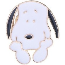 Lolandwiki 25 Snoopy Broş Sevimli Karikatür Japon Rozeti Öğrenci Kişilik Erkek ve Kadın Pimleri Neckpins Çanta Süslemeleri Anime Emaye Arkadaşlar (Yurt Dışından)