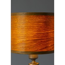 Sade Wooden Lamp Atelier Tıkka Meşe Masa Abajuru