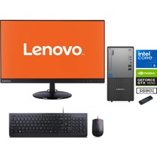 Lenovo Thinkcentre Neo 50T Gen 5 Intel Core I5 13400 64GB Ddr5 1tb SSD 4GB/GTX1650 23.8mon Freedos Masaüstü Blgisayar NEO12UB000ETRTXY23+ZETTAUSBBELLEK