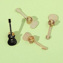 Lolandwiki Stil-15 Müzik Bölümü Gitar Keman Tasarım Metal Emaye Broş Karikatür Sevimli Sanat Enstrüman Amblemi Pimleri Takı Giyim Aksesuarları (Yurt Dışından)