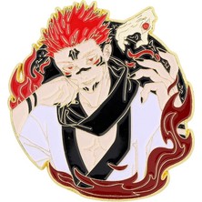 Lolandwiki Stil 1 1 DZ2432 Anime Komik Tarzı Sevimli Emaye Pimleri Gojo Satoru Yaka Pin Giysi Sırt Çantaları Rozeti Takı Aksesuarları (Yurt Dışından)