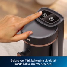 Philips Türk Kahvesi ve Közde Türk Kahve Makinesi Aşırı Isınma ve Taşma Korumasına Sahip