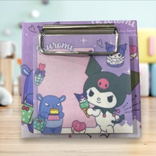 Kuromi Mini Sekreterlik Yapışkanlı Post-It Hediyeli