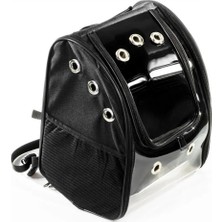 Şeffaf Kedi ve Köpek Düz Sırt Taşıma Çantası