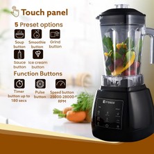 Vosco Home Pro Blender 1600W 2l Siyah