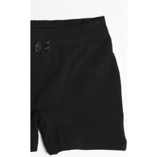 Baykar Kız Çocuk Düz Boxer 3'lüi Set 5190 Siyah