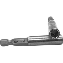 Vosco Eko Manyetik Bits Uç Uzatma Adaptörü 10*60 mm - 1 ADET