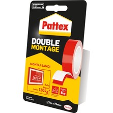 Pattex Double Montaj Bandı, 120KG