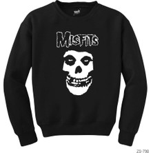 Wakha Misfits Siyah Sweatshirt