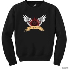 Wakha Supernatural Non Timebo Mala Siyah Sweatshirt