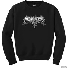Wakha Sulphur Aeon Logo Siyah Sweatshirt