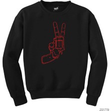 Wakha Guns Victory Siyah Sweatshirt