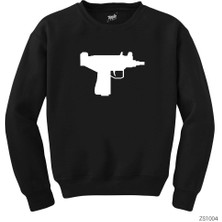 Wakha Uzi Siyah Sweatshirt