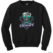 Wakha Alien Doom Siyah Sweatshirt