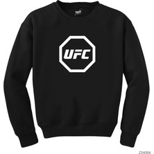 Wakha Ufc Logo Siyah Sweatshirt