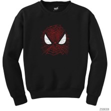 Wakha Spiderman Nets Siyah Sweatshirt