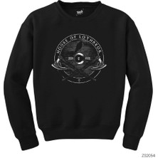 Wakha Vikings House Of Lothbrok Siyah Sweatshirt
