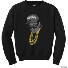 Wakha Eazy E Campton Stencil Siyah Sweatshirt