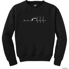 Wakha Sabah Kahvesi Siyah Sweatshirt